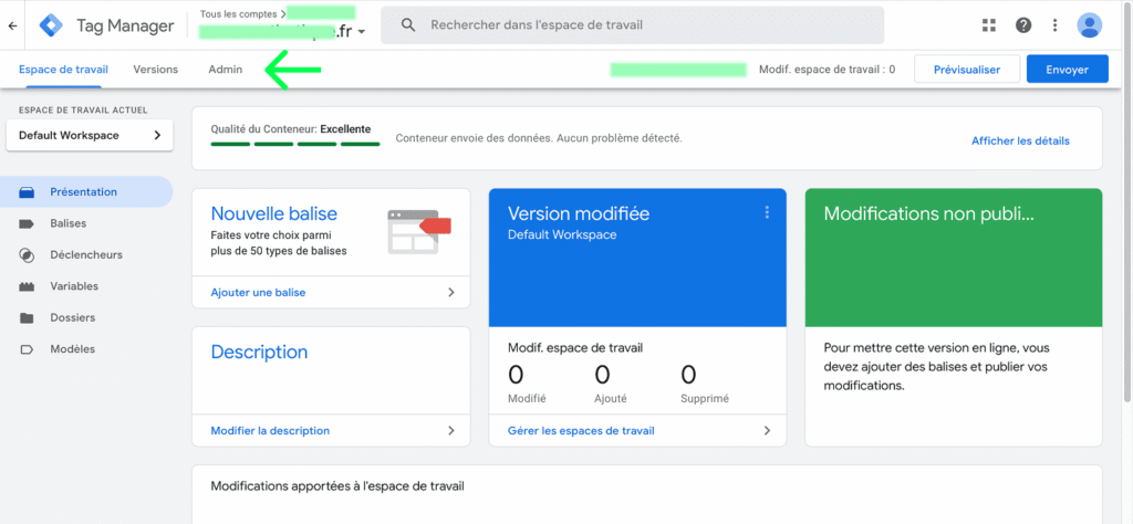 Nouvelle Balise Administrateur