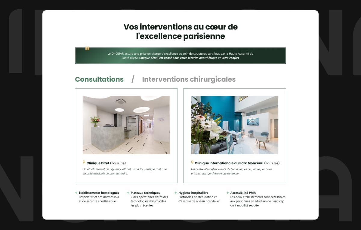 Portfolio Dr. Neil OUAR Slide 4