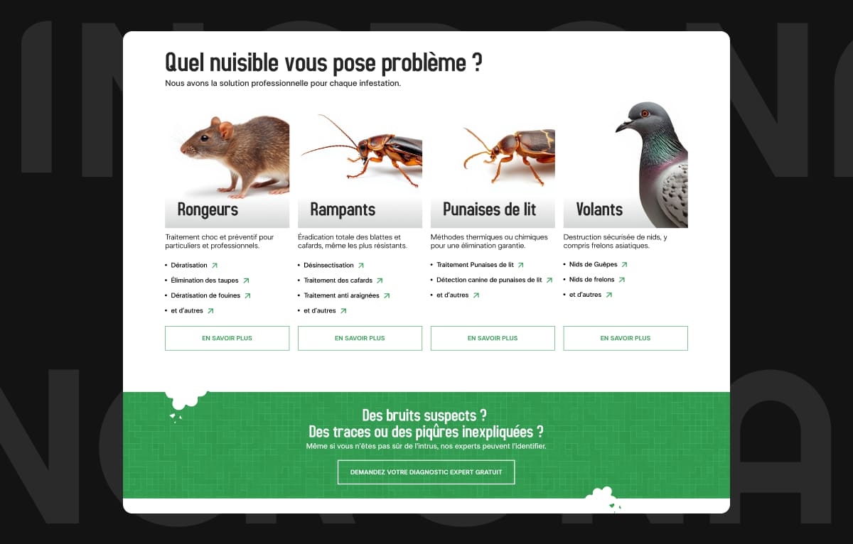 Portfolio PL Nuisibles Slide 2