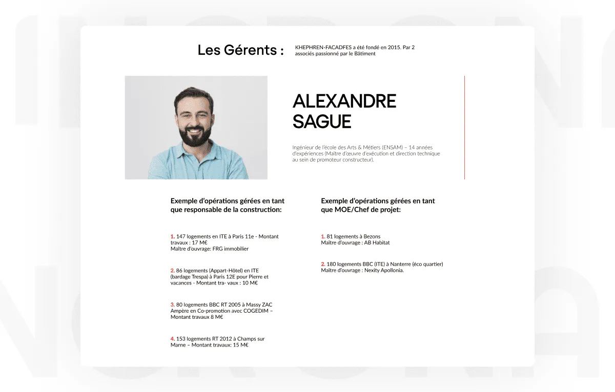 Portfolio Khephren Façades Slide 5