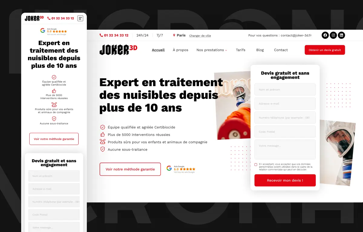 Portfolio Joker 3D Slide 1