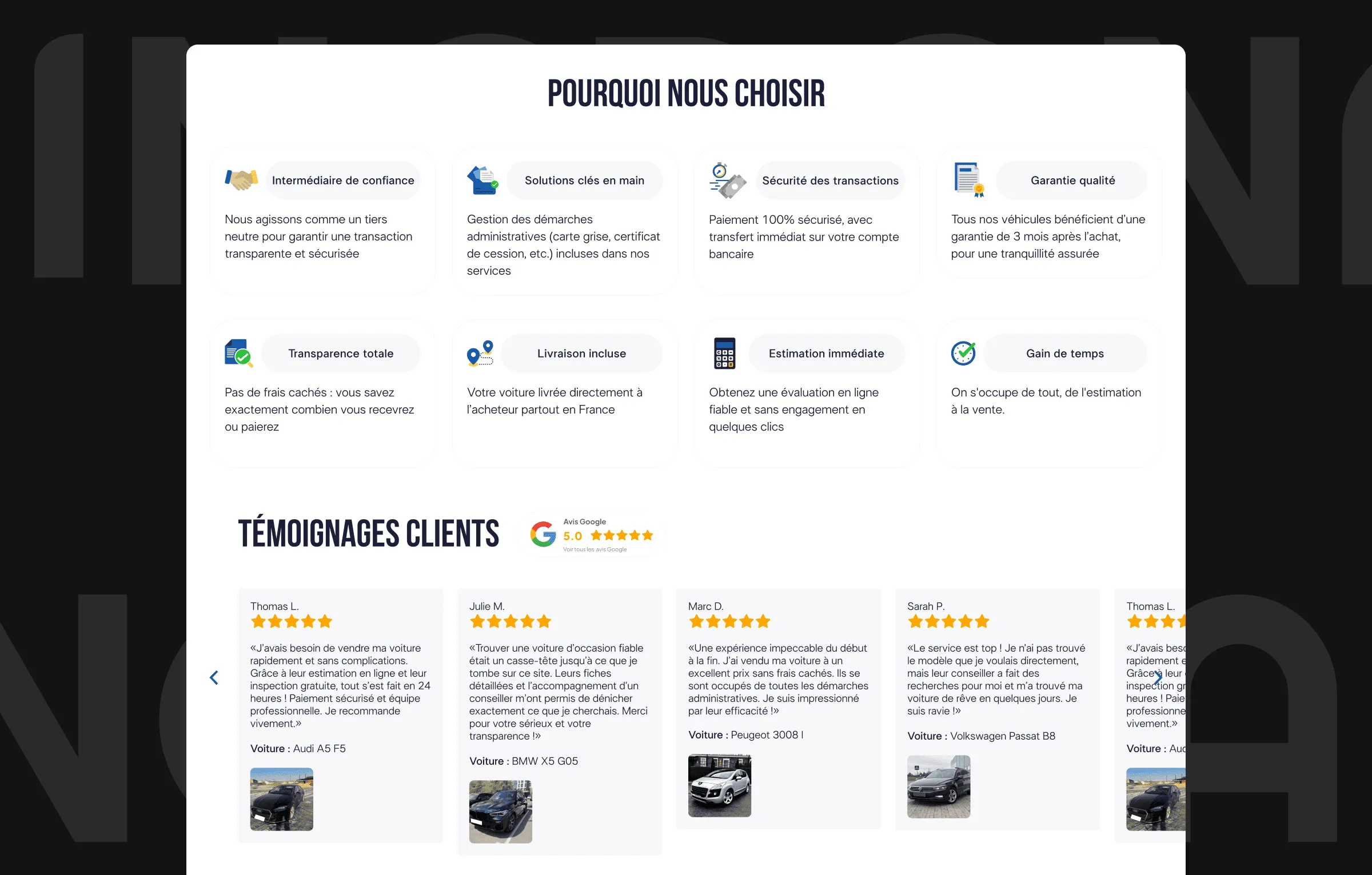 Portfolio Vroommarket Slide 3