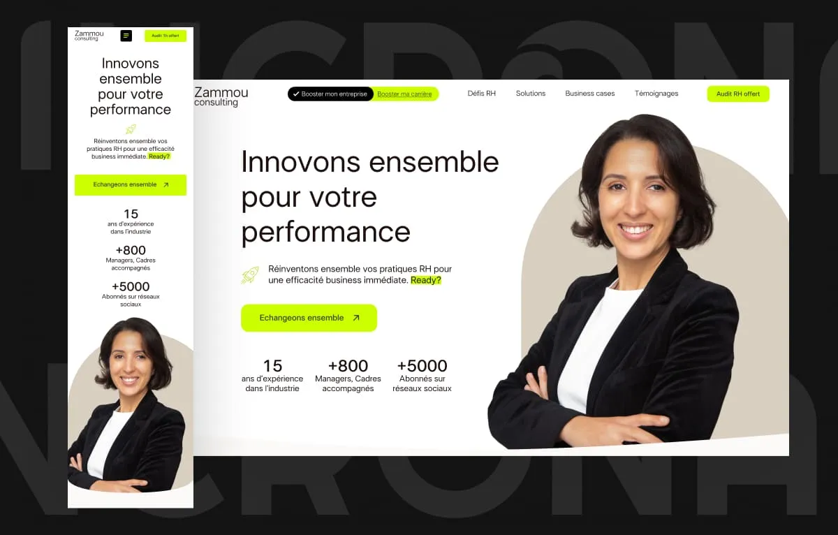 Portfolio Zammou Slide 1